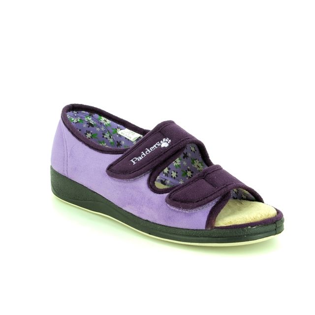 Padders Lydia Purple Womens slippers 414-78