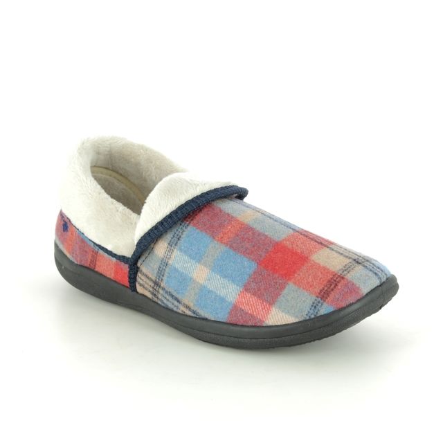 Padders Slippers - Blue - 0460-54 MELLOW EE FIT