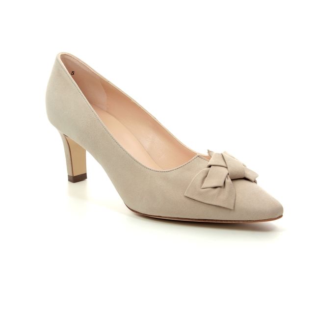Peter Kaiser Mallory Beige suede Womens Court Shoes 66319-125
