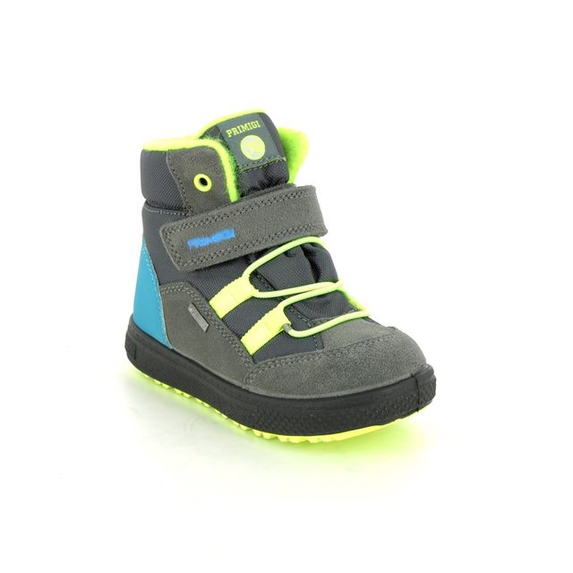 Primigi Toddler Boys Boots - Grey suede - 2857122/ BARTH BUNGEE GTX