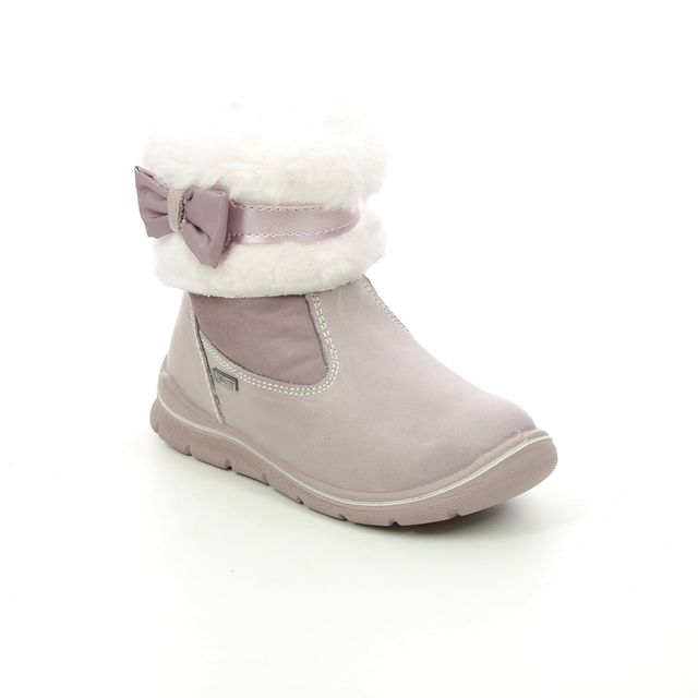 Primigi Skate Fur Gtx Pink Leather Kids Toddler Girls Boots 8352633-