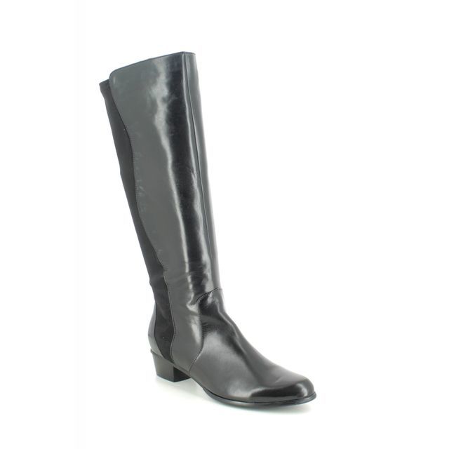 Regarde le Ciel Knee-high Boots - Black leather - 0274/3761 STEFANY 274