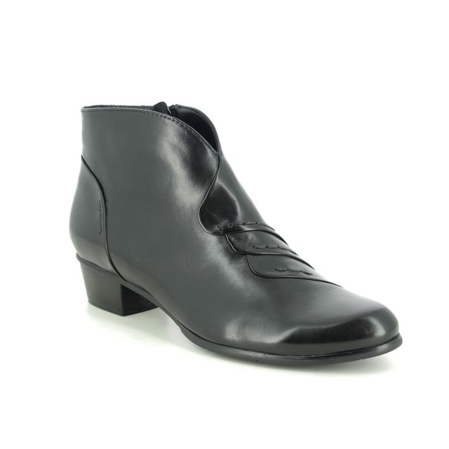 Regarde le Ciel Ankle Boots - Black leather - 0335/003 STEFANY 335