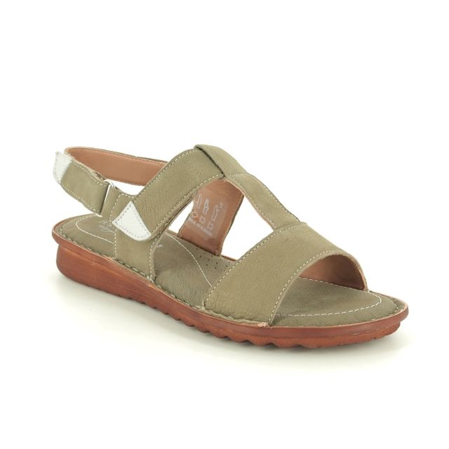 Relaxshoe Merlia 319047-90 Green Comfortable Sandals