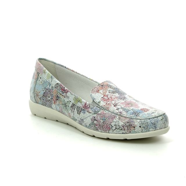 Remonte Comfort Slip On Shoes - Floral print - D1919-90 AERFLO