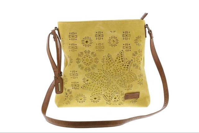 Remonte Handbag - Yellow Tan - Q0616-68 CROSS BUTTERFLY