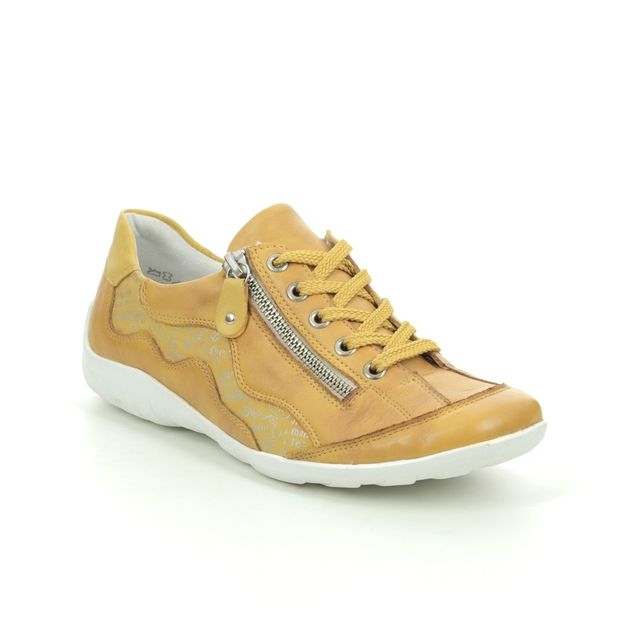 Remonte R3416-68 Livtext Yellow Womens lacing shoes