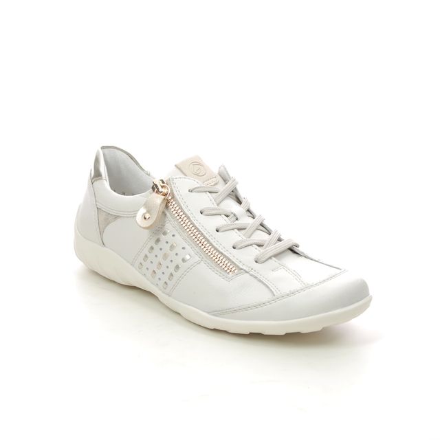Remonte R3404-81 Livzip 21 Off White Womens lacing shoes