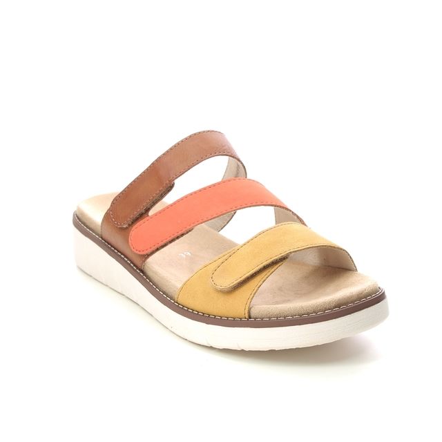 Remonte D2068-90 Marisli Yellow Tan Womens Comfortable Sandals
