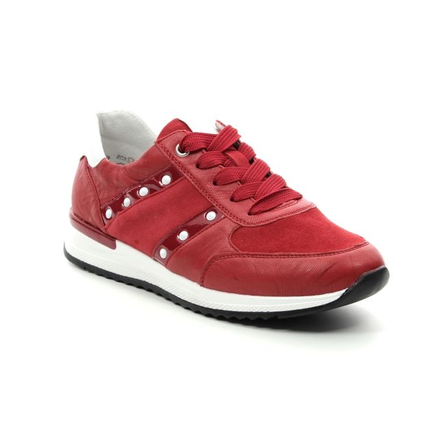 Remonte Trainers - Red leather - R7023-33 NEDITHSTA