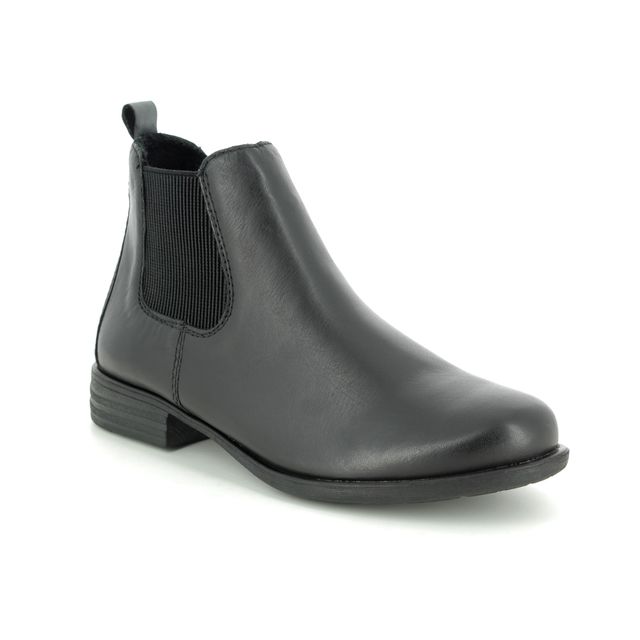 Remonte Chelsea Boots - Black leather - R0970-01 PEACHY