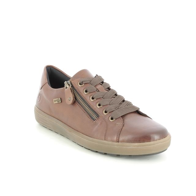 Remonte D4400-24 Sitanes Tex Tan Leather Womens lacing shoes