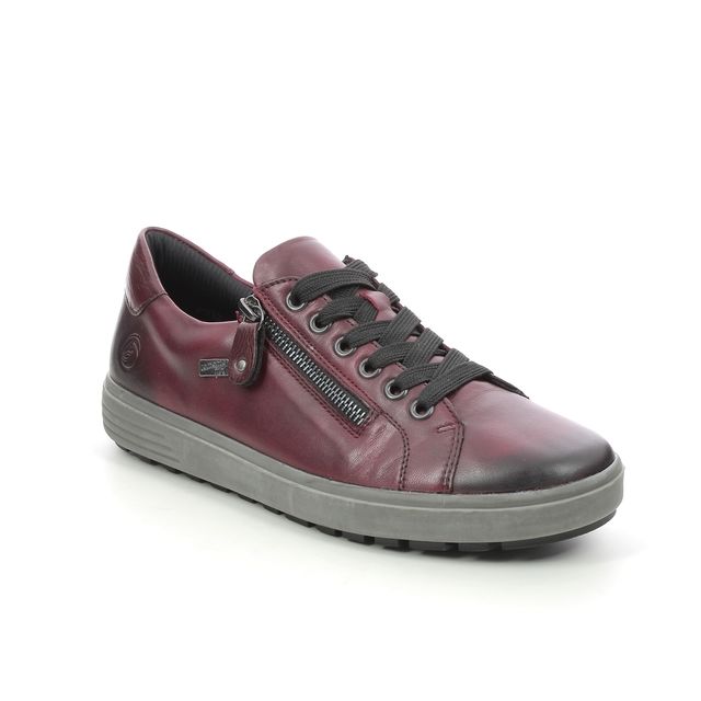 Remonte Sitanes Tex D4400-35 Wine leather lacing shoes