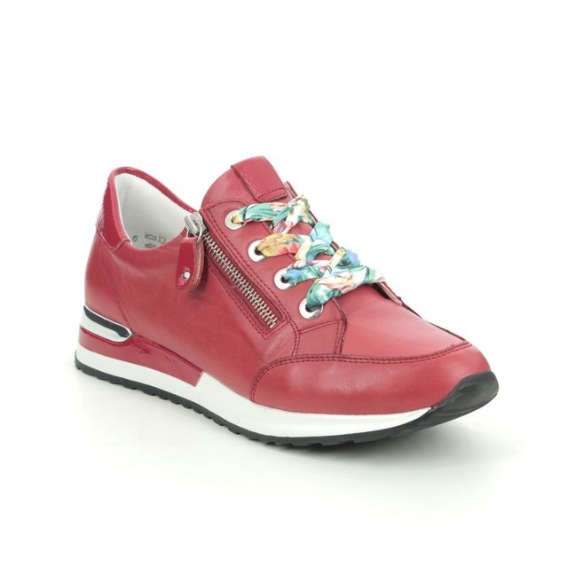 Remonte R2528-33 Vapozip Red leather Womens trainers