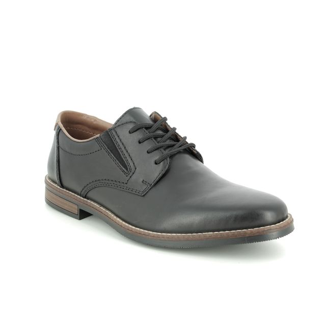 Rieker Formal Shoes - Black leather - 13524-00 ADAMPLAIN