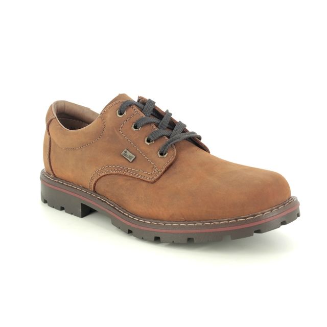 Rieker 17710-26 Tan Leather Mens comfort shoes