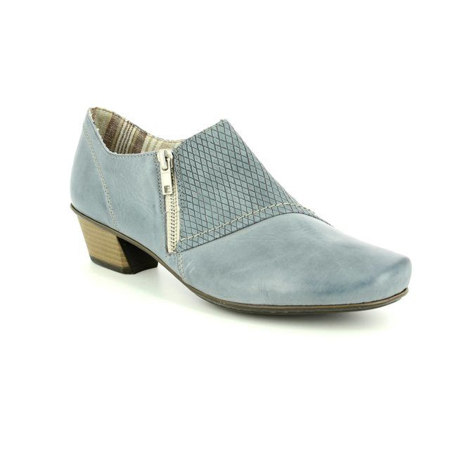 Rieker 53861-12 Denim blue Womens shoe-boots