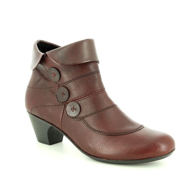 Rieker 70562-35 Wine ankle boots