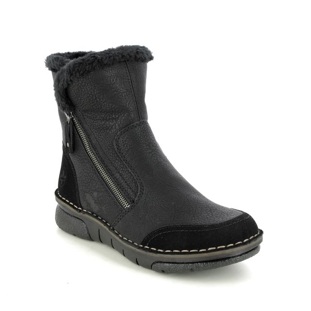Rieker Winter Boots - Black - 73371-00 JOLLYFUR