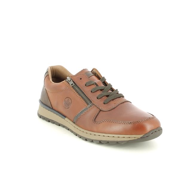 Rieker B2510-26 Tan Leather comfort shoes