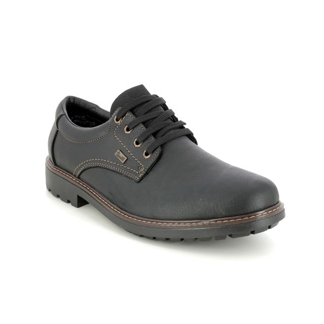 Rieker Comfort Shoes - Black leather - B4610-00 MATCH TEX