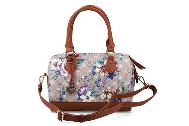 Rieker Handbag - Floral print - H1321-90 HONEY GRAB