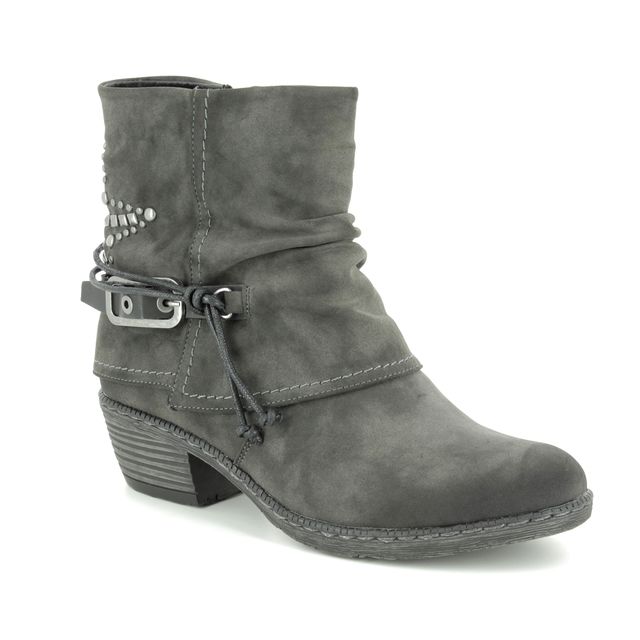 Rieker K1470-45 Grey Womens Girls boots