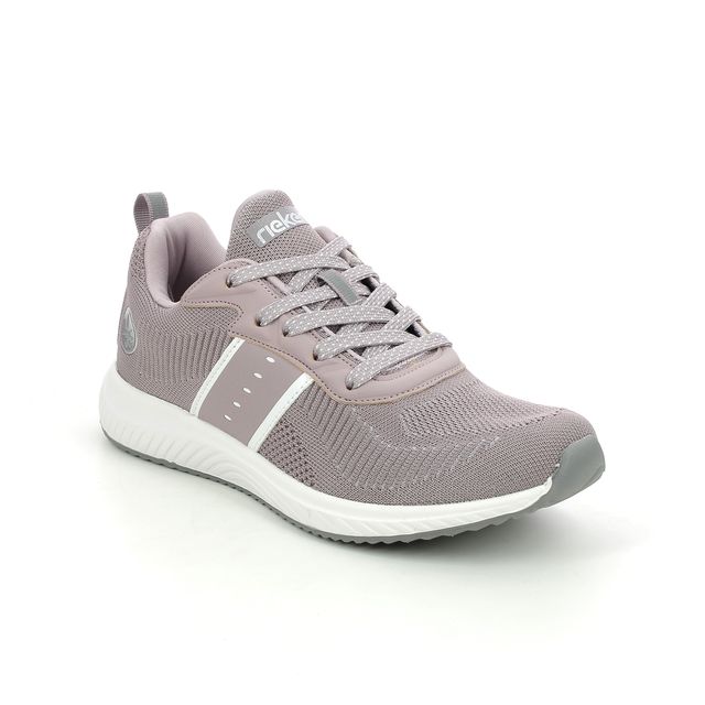 Rieker Trainers - Rose pink - N9612-30 KNITUP