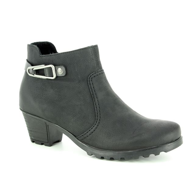 Rieker Ankle Boots - Black - Y8089-00 GREECE 85