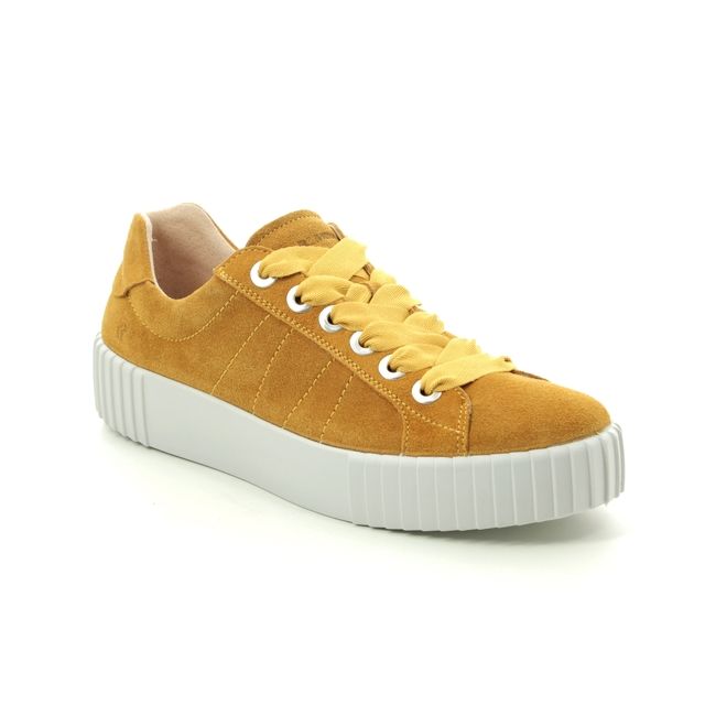 Westland Montreal S 01 Yellow Suede Womens trainers 14201-167800