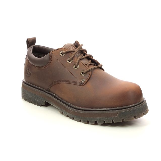 Skechers Comfort Shoes - Brown - 204035 ALLEY CATS MESAGO
