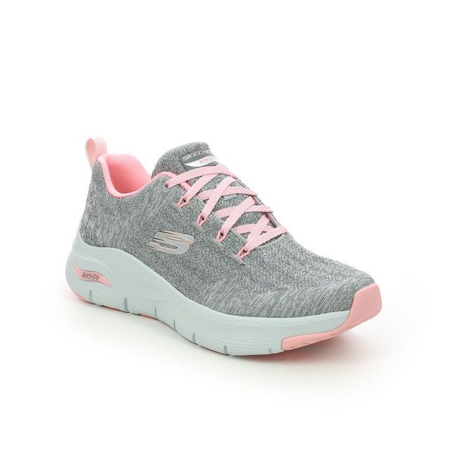 Skechers Trainers - Grey Pink - 149414 ARCH FIT COMFY
