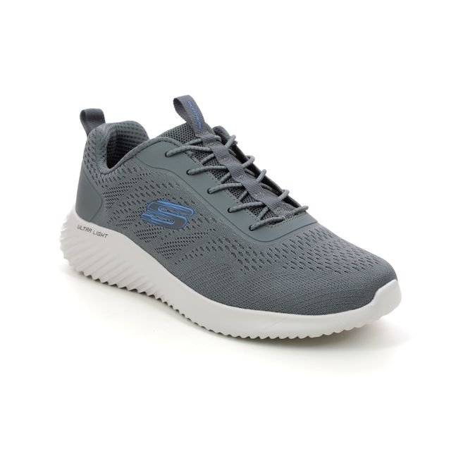 Skechers Bounder Charcoal Mens trainers 232377