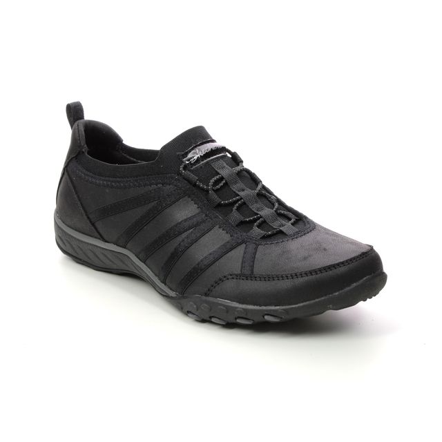 Skechers Lacing Shoes - Black - 100371 BREATHE EASY REMEMBER ME