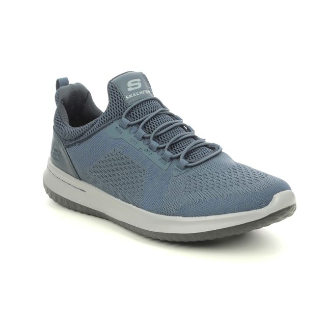 Skechers Trainers - Blue - 65509 DELSON BREWTON