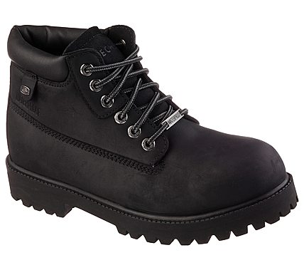 Skechers Boots - Black - 04442 SERGEANTS VERDICT