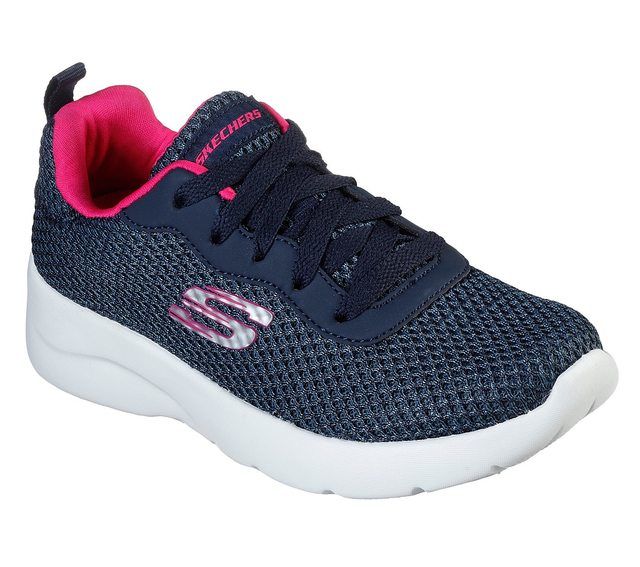 Skechers Girls Trainers - Navy Pink - 81318L DYNAMIGHT 2.0 G