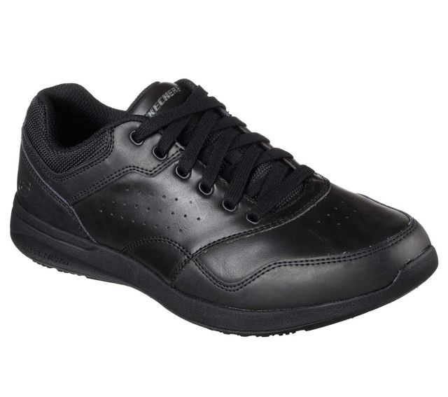 Skechers Comfort Shoes - Black - 65406 ELENT VELAGO