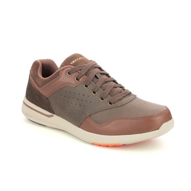 Skechers Elent Velago 65406 Brown comfort shoes