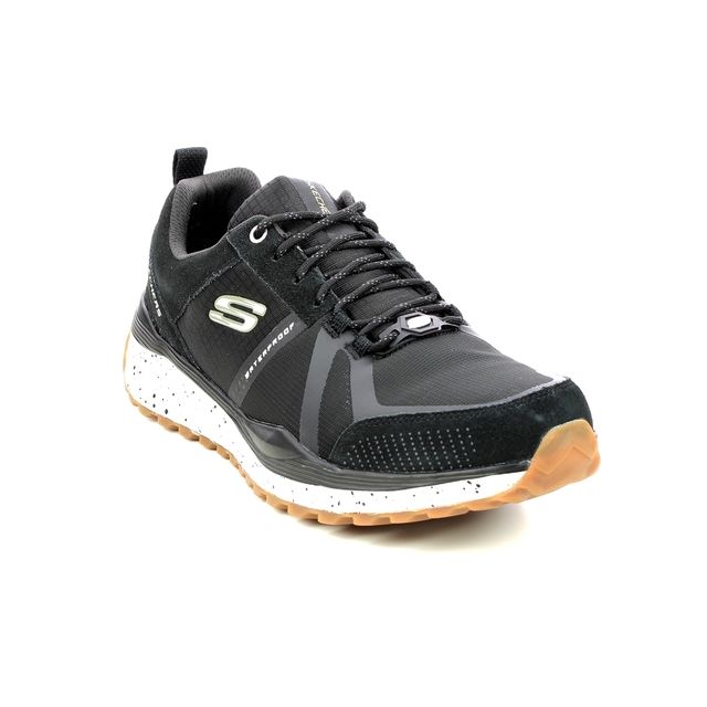 Skechers Equal Trail Tex Relaxed Black Mens trainers 237025