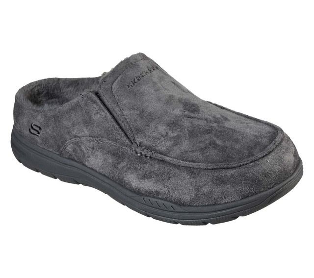 Skechers Slippers - Charcoal - 66444 EXPECTED X VERSON