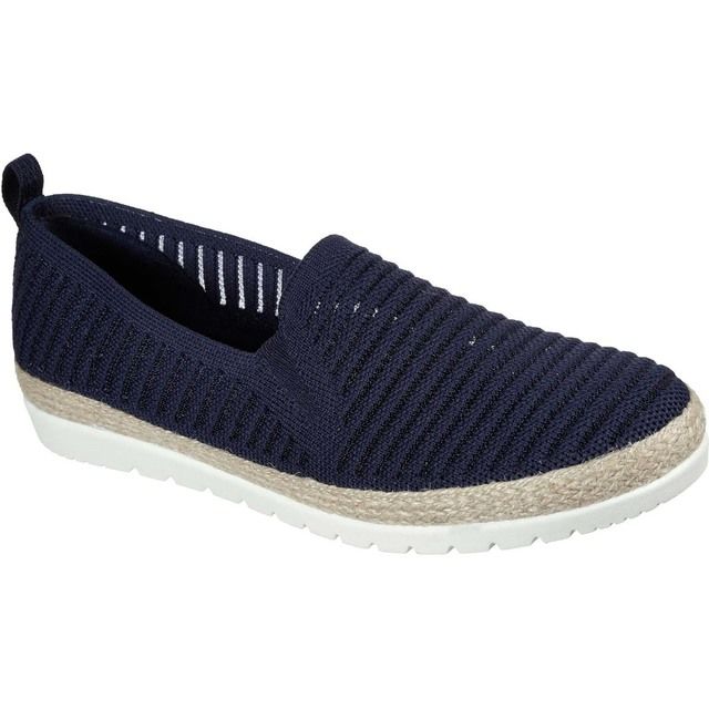 Skechers Comfort Slip On Shoes - Navy - 113245 Flexpadrille 3.0