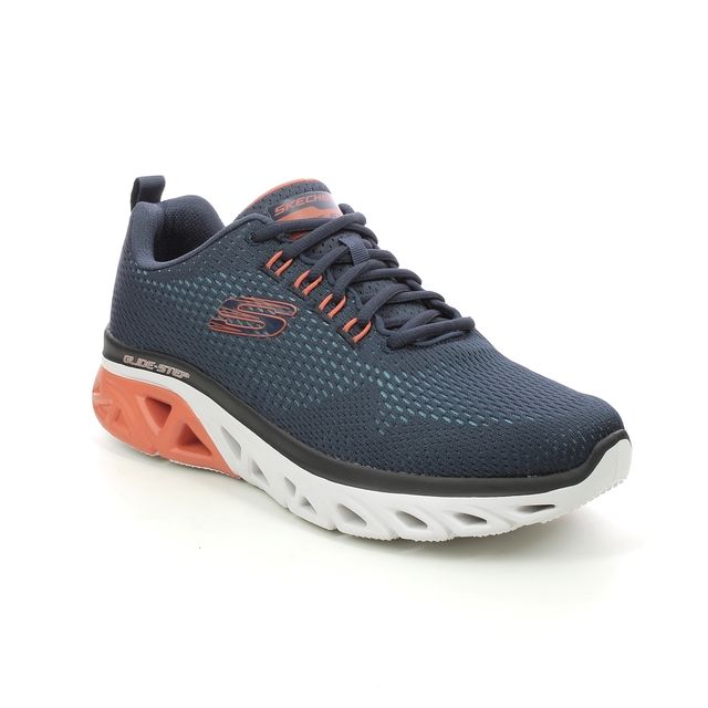 Skechers Glide Step Wave Navy Mens trainers 232270