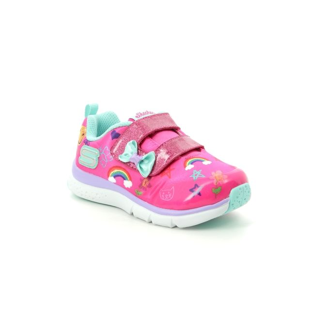 Skechers Jump Lites Inf Pink Kids girls first and baby shoes 82140
