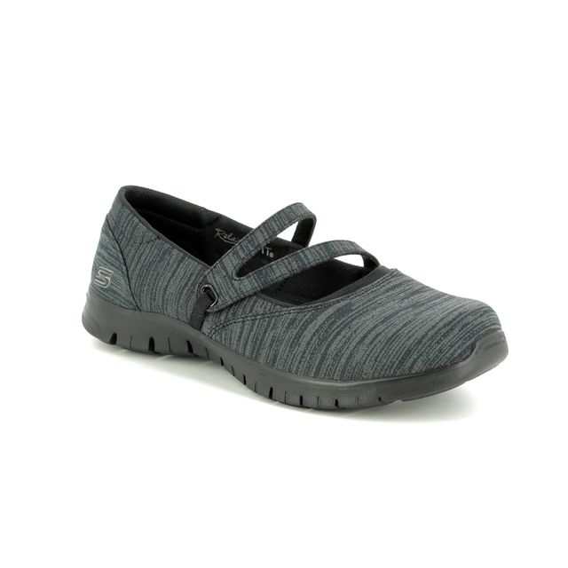 Skechers Mary Jane Shoes - Black - 23469 MAKE IT COUNT