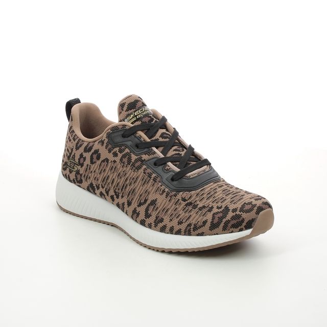 Skechers Mighty Cat Bobs Leopard Womens trainers 117029