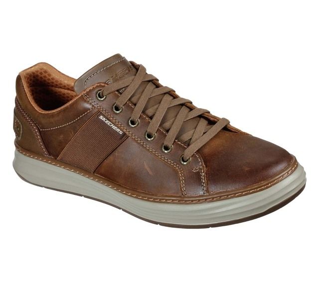 Skechers Moreno Winsor CDB Brown Mens comfort shoes 65984