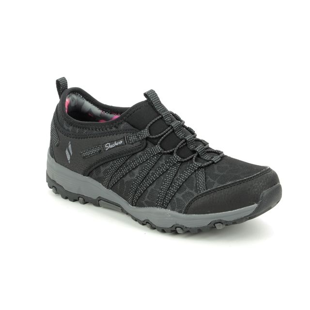 Skechers Seager Hiker Black Womens trainers 158049