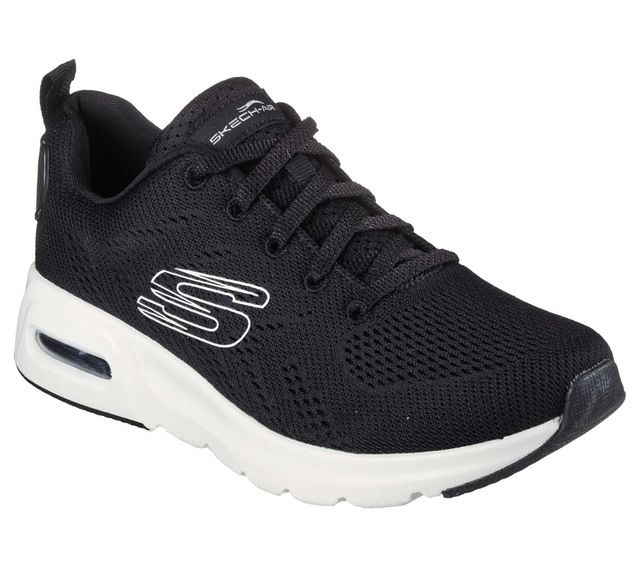 Skechers Skech Air Court 149948 BKW Black White trainers