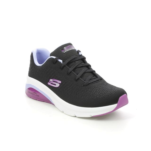 Skechers Skech Air Extreme Black Womens trainers 149645